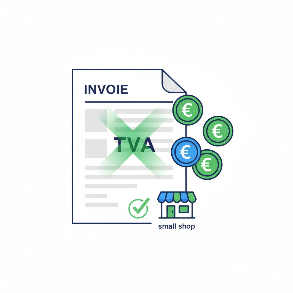 Mention TVA non applicable article 293B